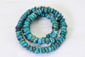 Kingman Turquoise Nugget Beads: Arizona Blue-Green Gemstone Strand