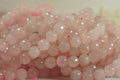 Rose Quartz Faceted  Beads 10mm Natural Gemstone Beads Jewelry Making Supplies