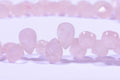 Faceted Rose Quartz Teardrop Beads: Natural Gemstone Jewelry Making (11mm, 2pcs)