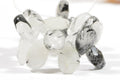 Faceted Rutilated Quartz Teardrop Beads: Natural Gemstone Jewelry Making (20 Beads)