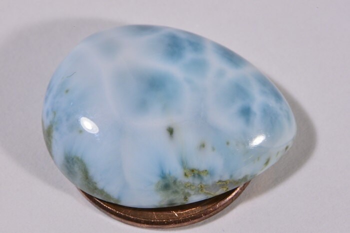 Larimar Cabochon 23.5x18.2x6mm Natural Gemstone Cabochon