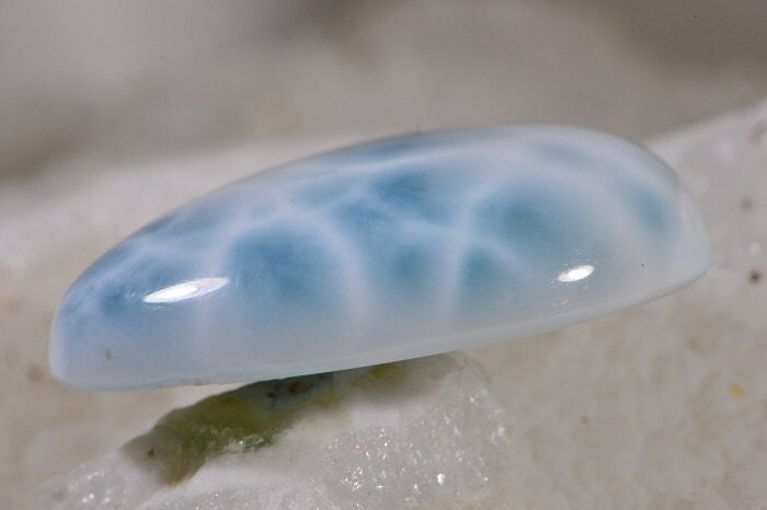 Larimar Cabochon 23.5x18.2x6mm Natural Gemstone Cabochon