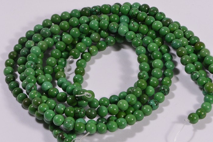 Turquoise Full Strand Beads 6mm Natural Gemstone Beads Jewelry Making Supplies