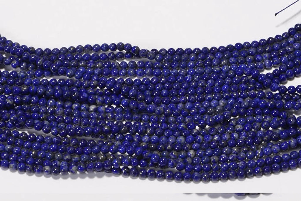 Natural Lapis Lazuli Tiny beads 3mm full Strand