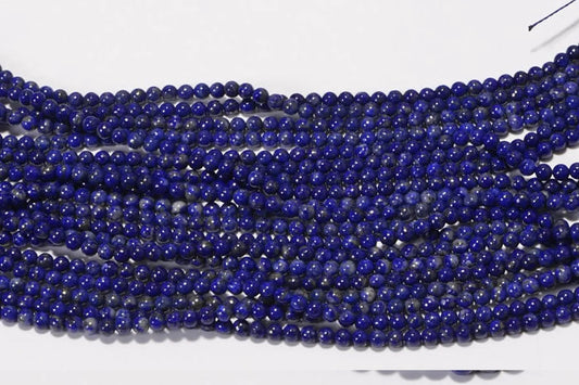 Natural Lapis Lazuli Tiny beads 3mm full Strand