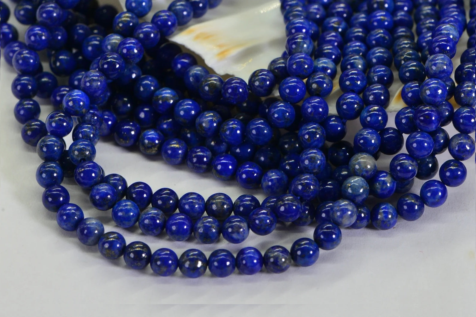 Natural Lapis Lazuli Tiny beads 3mm full Strand