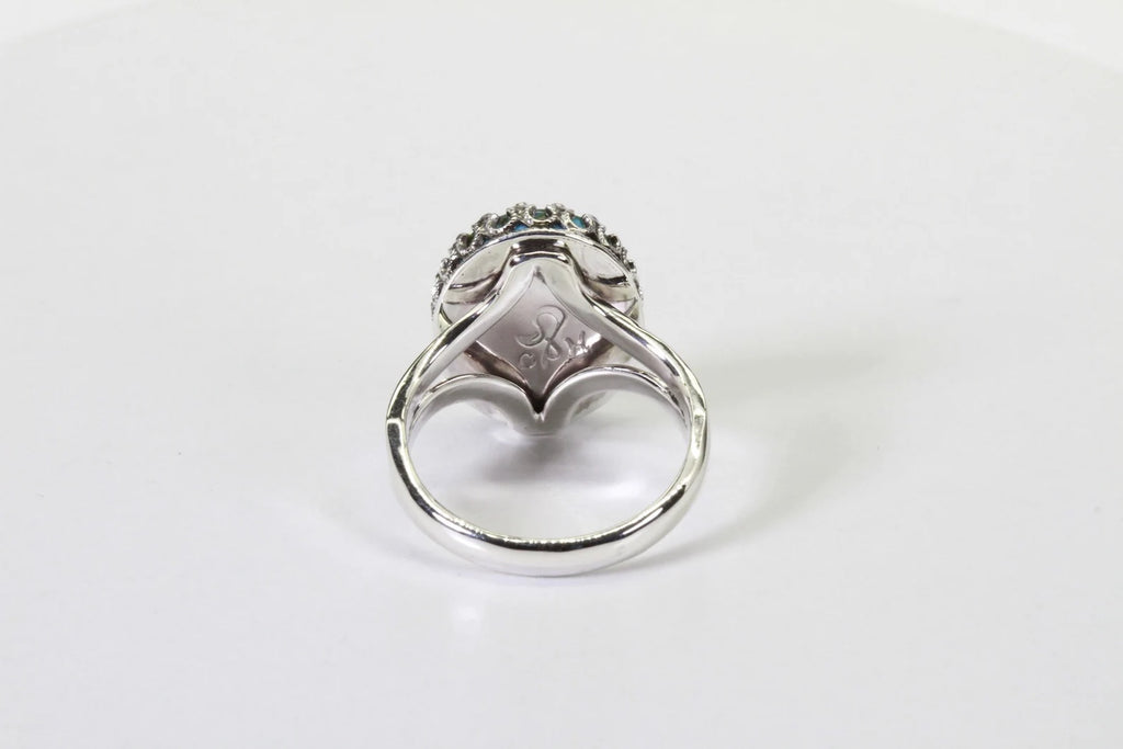 Kingman Turquoise Ring Sterling Silver Ring Handmade Jewelry Gemstone Jewelry Gemstone Pendants