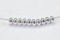 Sterling Silver Saucer Beads 3mm
